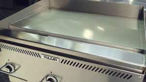 how to clean a griddle steel chrome