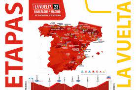 Las 21 Etapas de la Vuelta Ciclista a España 2023 con perfiles y recorrido  - Iberobike