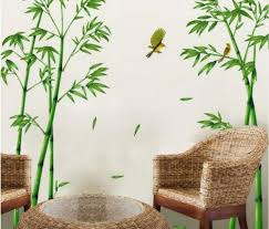home décor wall stickers l bamboo