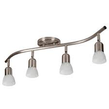 4 Globe Track Lighting Wall Or Ceiling Mount