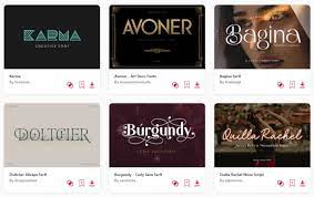 23 best fonts for jewellery logo that