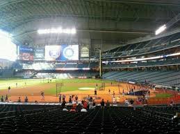 Minute Maid Park Section 114 Row 30 Home Of Houston Astros