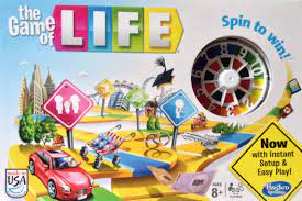 Un juego de mesa que lleva a los jugadores a través de las. The Game Of Life El Juego De La Vida