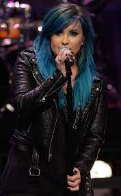 Demi lovato constantly changes her hair look and colour. Demi Lovato Dyes Her Hair Blue E Online
