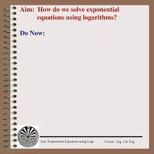 How Do We Solve Exponential Equations