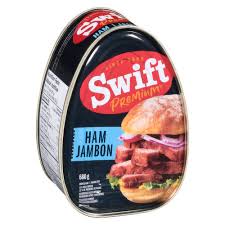 swift cooked canned ham