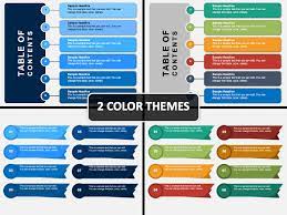 table of content powerpoint template