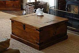 Wooden Coffee Table Trunk In Ireland