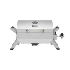 285 sq in sliver portable gas grill