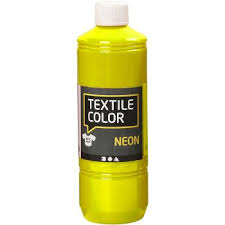 Textile Color Paint Neon Yellow 500