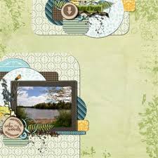 A Woodland Spring Page Border Overlays Digital Art