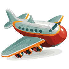 free airplane vector sticker clipart