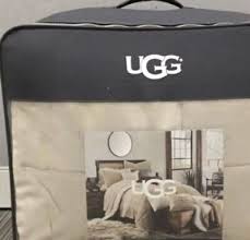 Ugg Home Oatmeal Sherpa Comforter Set