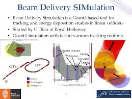 beam delivery simulation development