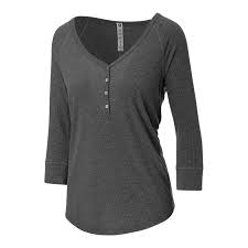 Ripzone Womens Bowen Henley Top Black In 2019 Products