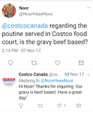 Is Costco gravy vegetarian?