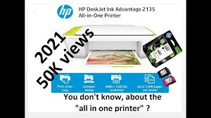 Connect the computer using the ports that are available in the rear of the printer. Hp Deskjet Ink Advantage 2135 All In One Printer Unboxing Testing Youtube