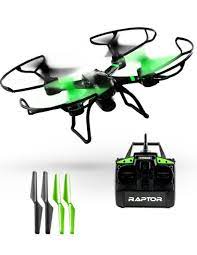 raptor 6 axis quadcopter drone w hd