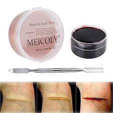 meicoly scar wax kit 1 67oz fake blood