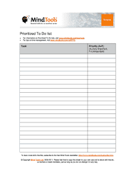 27 printable to do list template forms