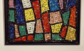 Italian Glass Mosaic Wall Panel 1960s