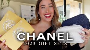 chanel holiday gift sets haul unboxing