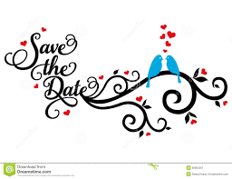 Save The Date Clipart Group With 77 Items