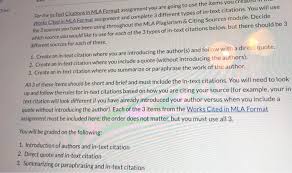 drive for the in text citations in mla