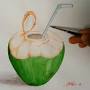Video for how to draw a coconut
