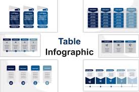 free table infographic template 3