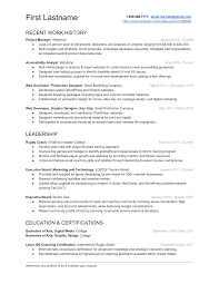 Looking For Feedback On New Project Manager Resume Web