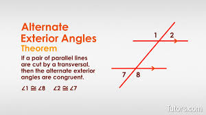alternate exterior angles definition