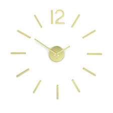 Umbra Blink Wall Clock Brass Lazada Ph