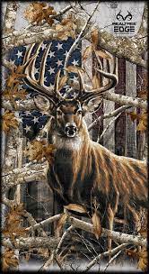 Panel Realtree Patriotic Deer Buck