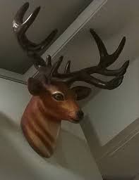 Frp Hanging Wall Art Deer Head Bust