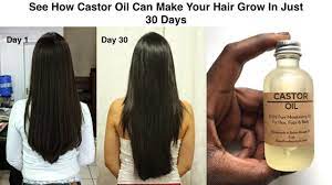 castor oil can make your hair grow
