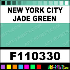 New York City Jade Green Railroad Enamel Paints F110330