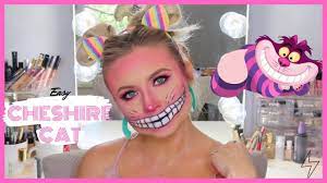 easy cheshire cat makeup tutorial