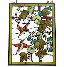 fl stained glass window panel