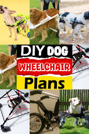 10 free diy dog wheelchair plans