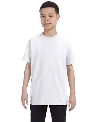 Hanes 54500 Youth Tagless T Shirt