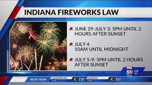 indiana fireworks law you