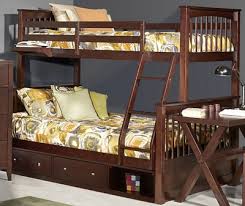 Pulse Cherry Twin Over Full Bunk Bed