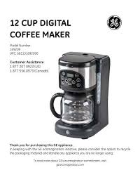 Alibaba.com offers 20,235 coffee maker parts products. 12 Cup Digital Coffee Maker Ge Housewares