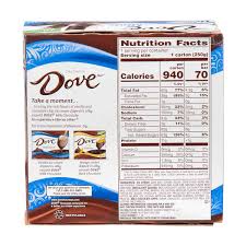 dove minis vanilla chocolate chip ice