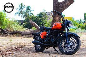 royal enfield standard 350 is modified