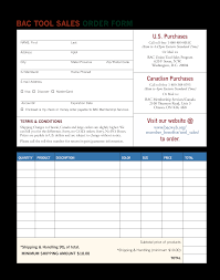 Sales Order Form Templates At Allbusinesstemplates Com