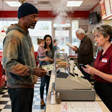Billionaire CEO Orders Steak — Black Waitress Slips Him a Note That Stops Him Cold Today they spit in your food. Those four words, scribbled hastily on a folded linen napkin, hit