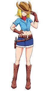Anime cowgirl