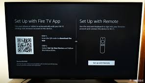 how to set up your amazon fire tv device